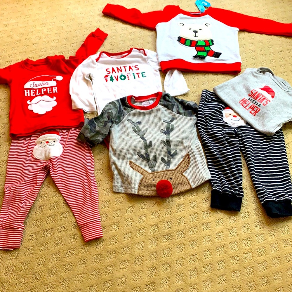 Lot of 12-18M Christmas Clothes